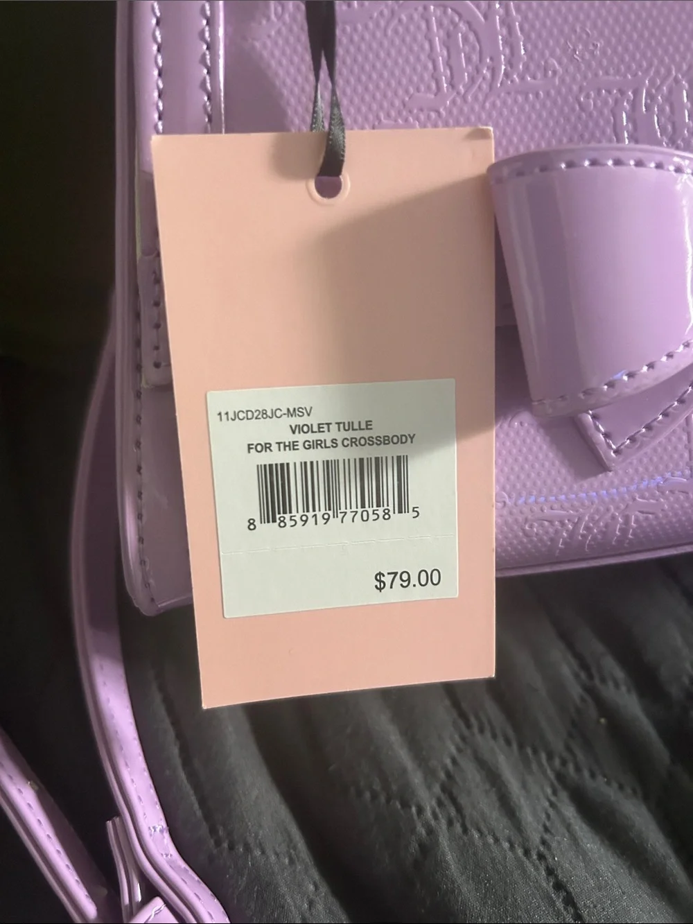 Juicy Couture structured satchel